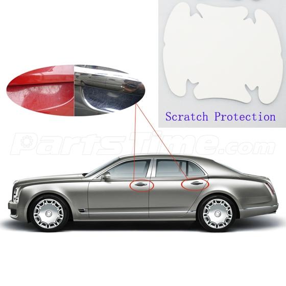 4X Car Handle Protection Film Transparent Sticker Protector De Manija Del Coche