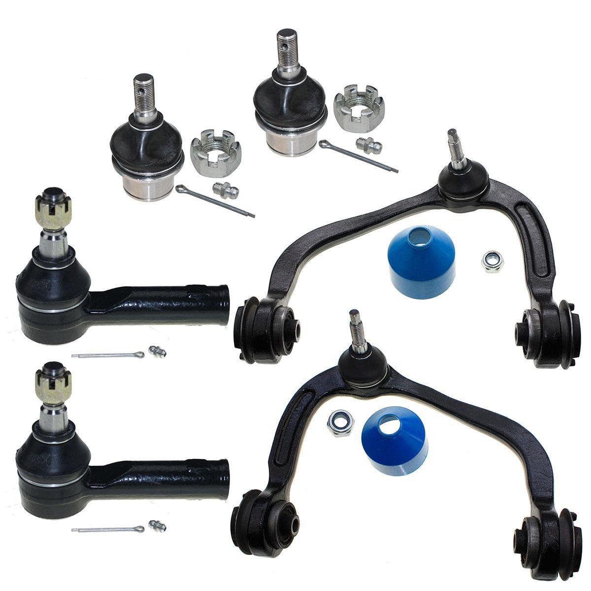 Front Suspension Control Arm Ball Joints Tie Rod Ends for Ford F150