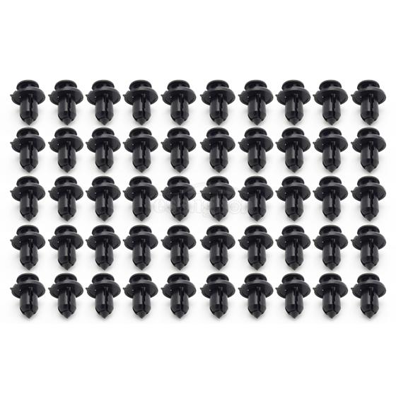 50x Bumper Fender Clip Rivet for Honda Civic Accord CR-V Odyssey