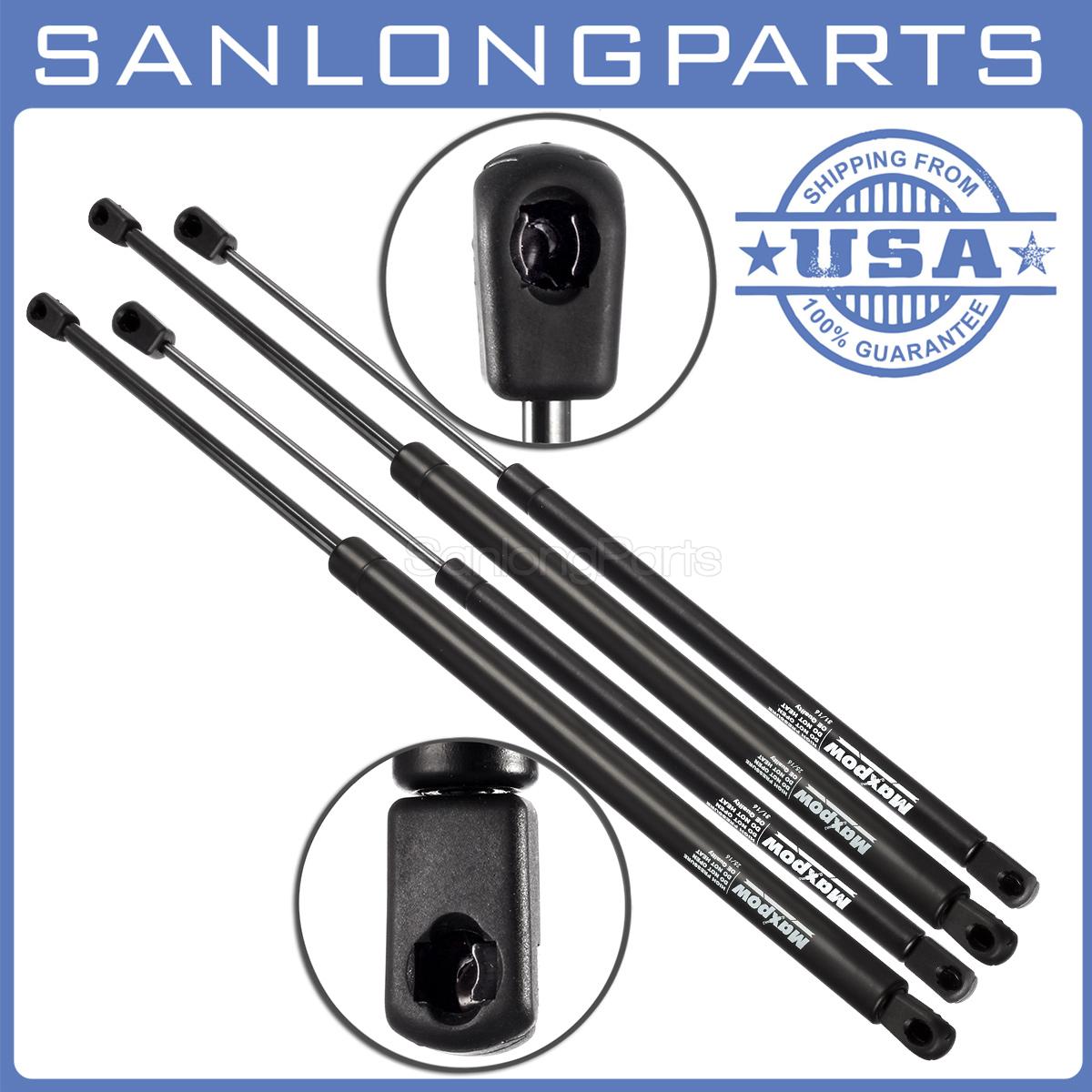 1 Hood 2 Rear Hatch Liftgate 2 Back Window Glass Lift Supports Shock Strut Arm