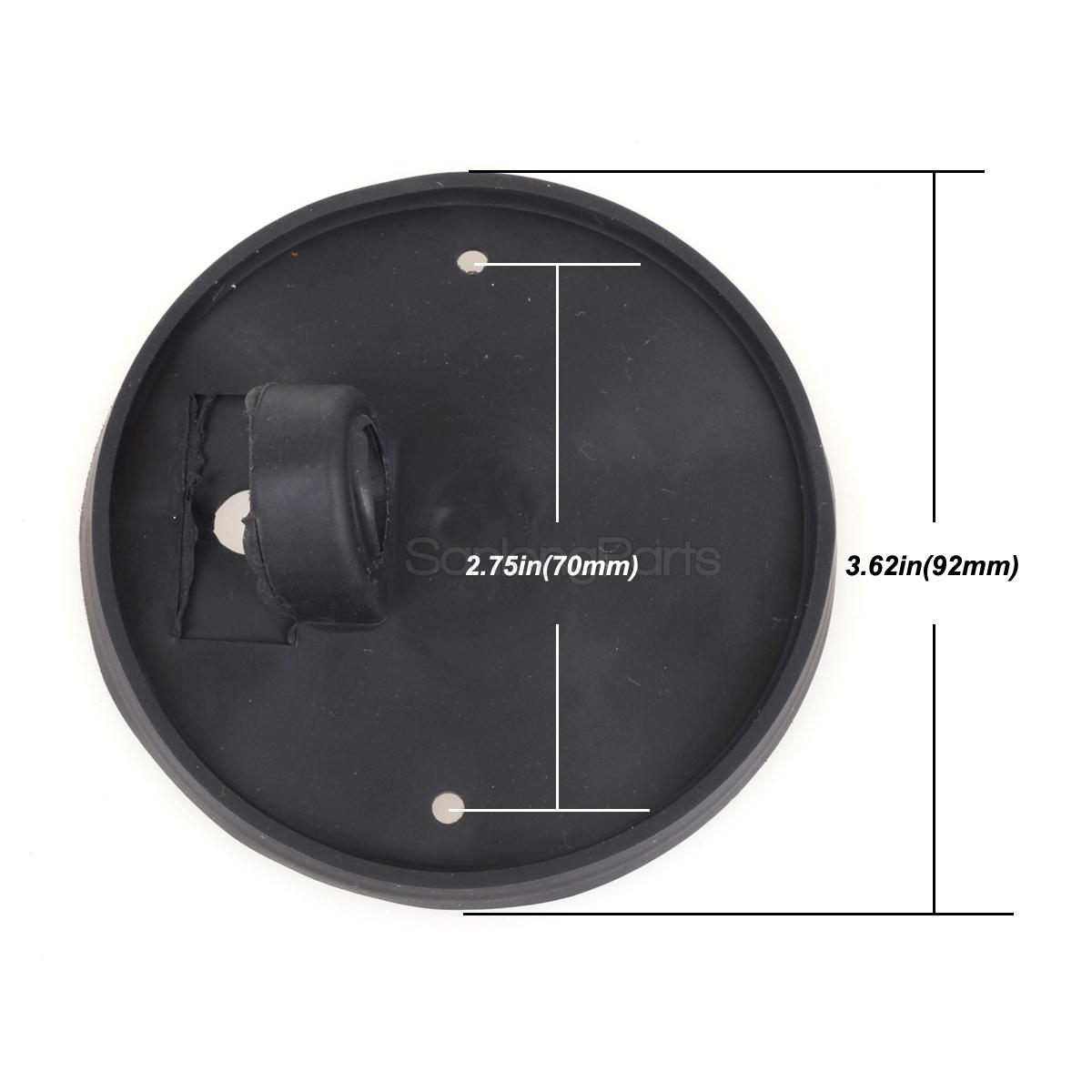 5x1313 Amber Lens Roof Cab Light Marker Base for 73-87 GMC C3500//5000//6000//7000