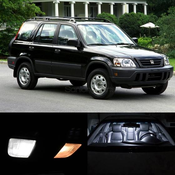 Details About 6x Interior Lights Package White Led Bulbs For Honda Cr V 97 2001 Dome Cargo Map