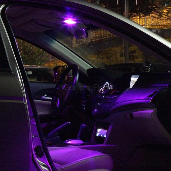 Details About 4x Pink Purple Led Interior Lights Package Map Dome Bulb 2x License Plate Light