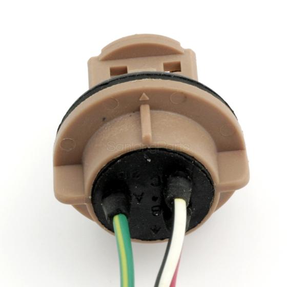 7443 Bulb Socket Brake Turn Signal Light Harness Wire LED Pig Tail Plug