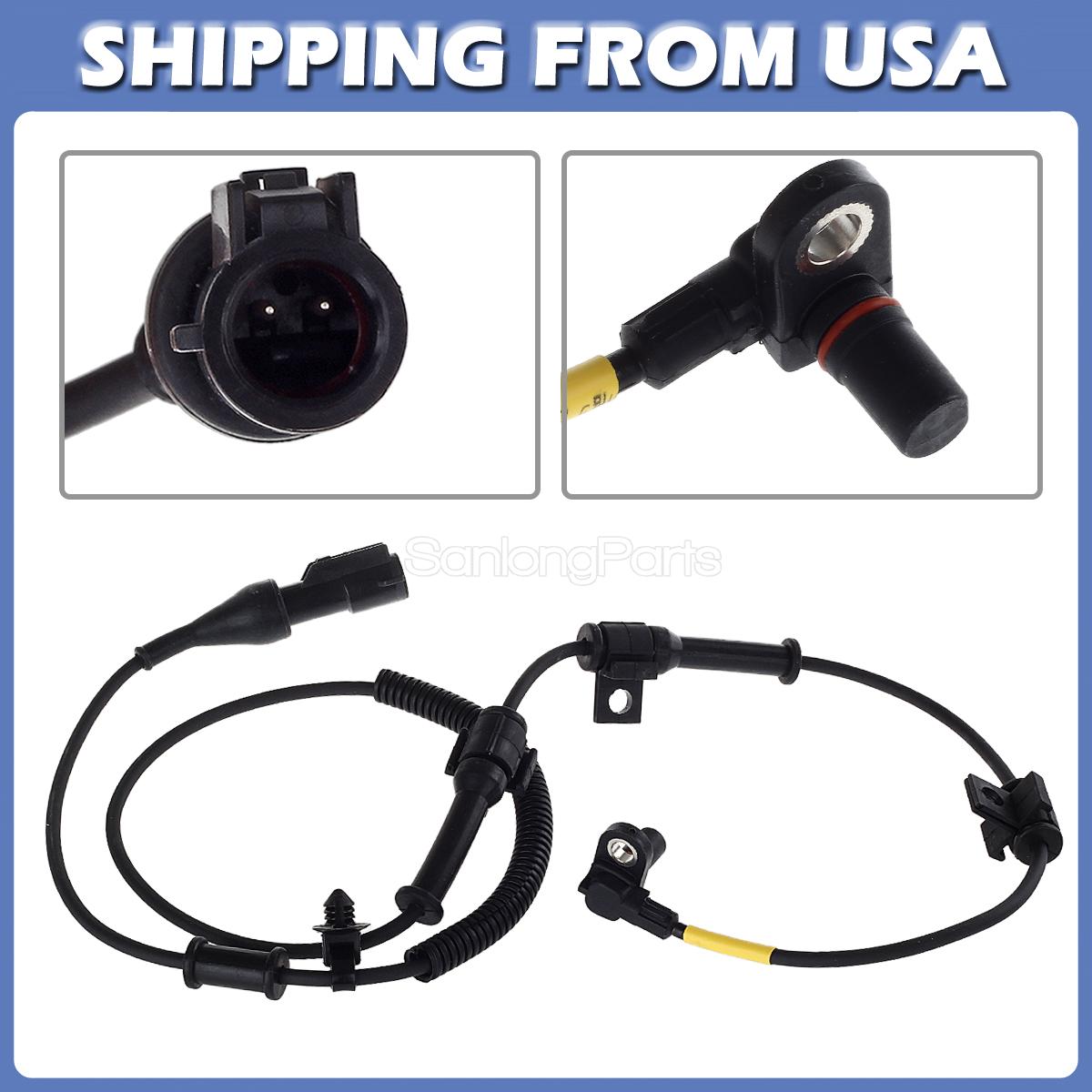 2 ABS Wheel Speed Sensor Front Left /& Right Fits:F250 F350 Heavy Duty 05-10 4WD