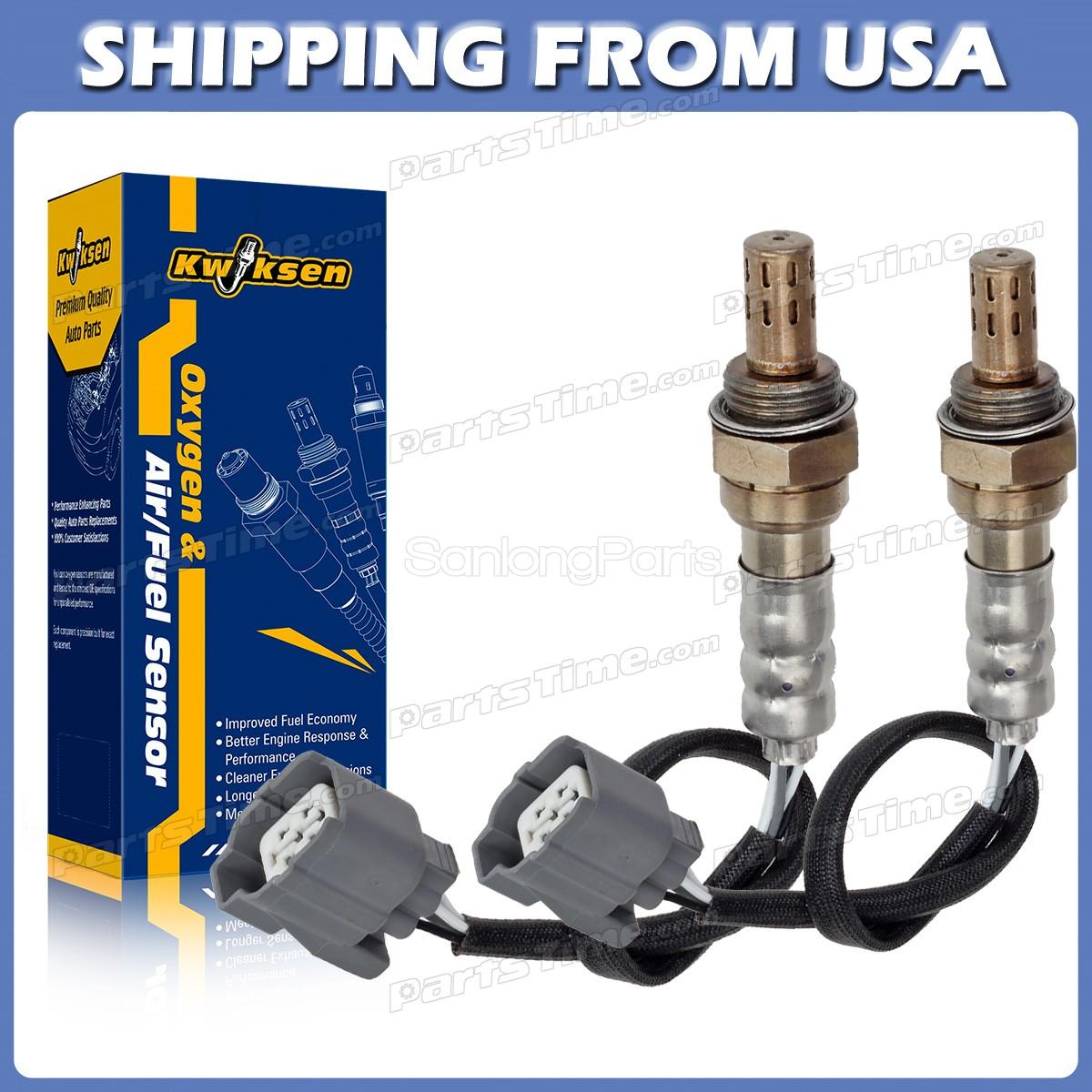 2Pcs Up /& Downstream Oxygen O2 Sensor For 2000 2001 2002 Honda Accord EX LX 3.0L
