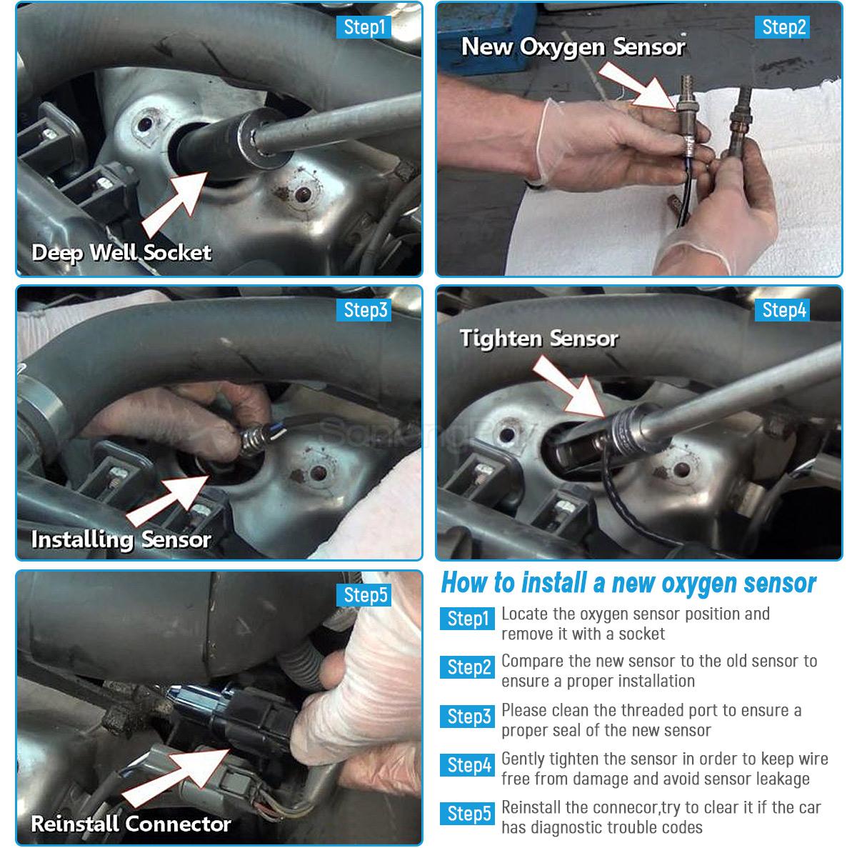 2pcs Oxygen O2 Sensor Upstream Downstream For Kia Sportage 1996 2002 2 0l Ebay