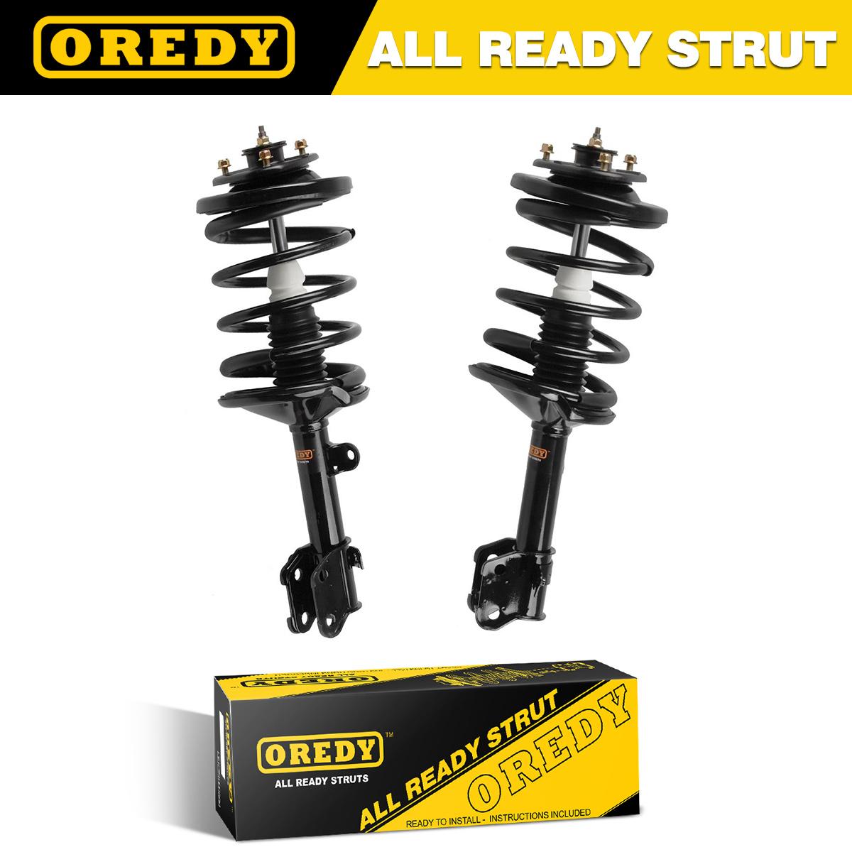 Pair 2 Complete Front Strut Assemblies for 03-08 Honda Pilot 01-02 Acura MDX  New