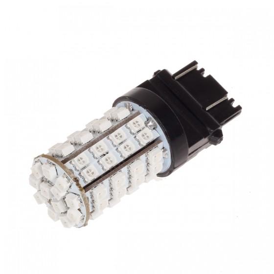 Amber Switchback Blue 3157 3156 Front Turn Signal Light Epistar Dual LED Bulb x2