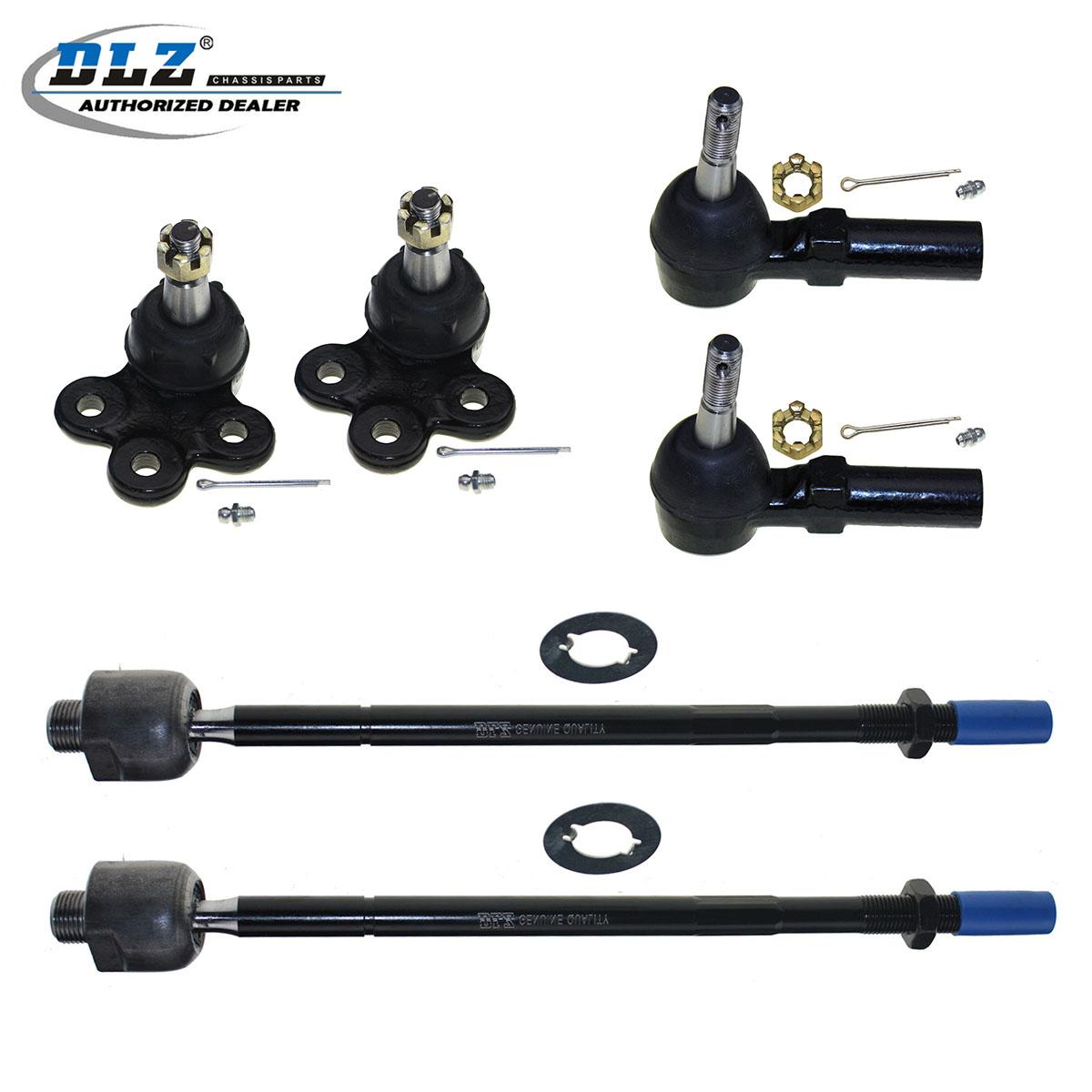 6x Lower Ball Joint Outer Inner Tie Rod End Kit For Buick Park Avenue