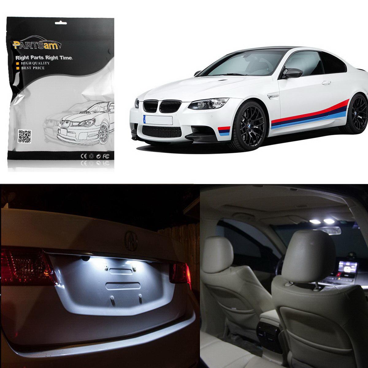 4 In 1 36led Car Interior Strip Lights On Bmw E60 Youtube