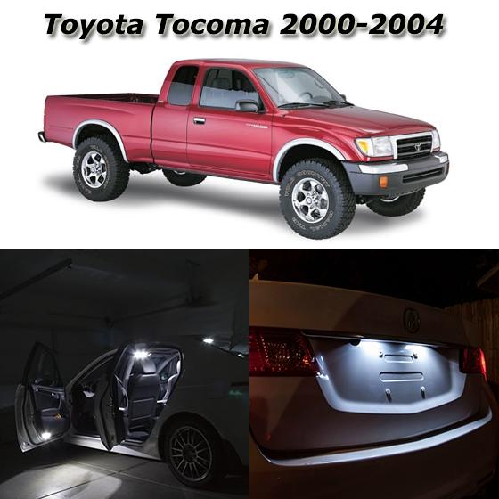 7x White LED Light Interior Dome Bulb License Package for Toyota Tacoma 95-2004