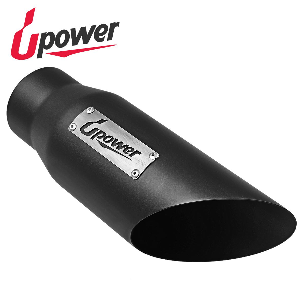 black exhaust tips 3 inlet 4 outlet