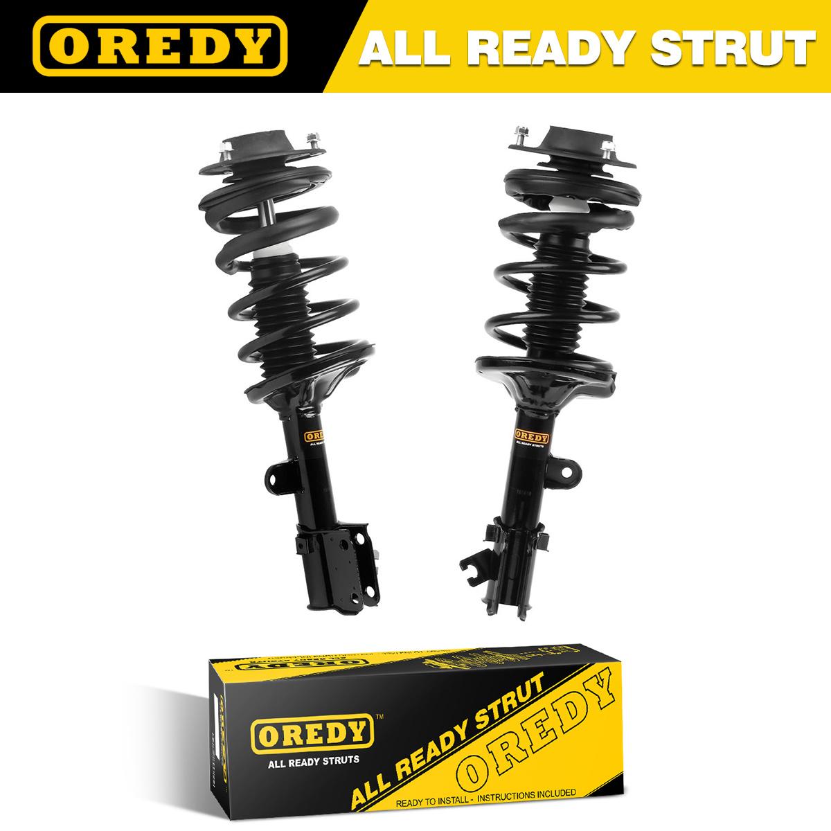 Front Complete Struts & Coil Springs w/ Mounts Pair For 05-09 Tucson Sportage