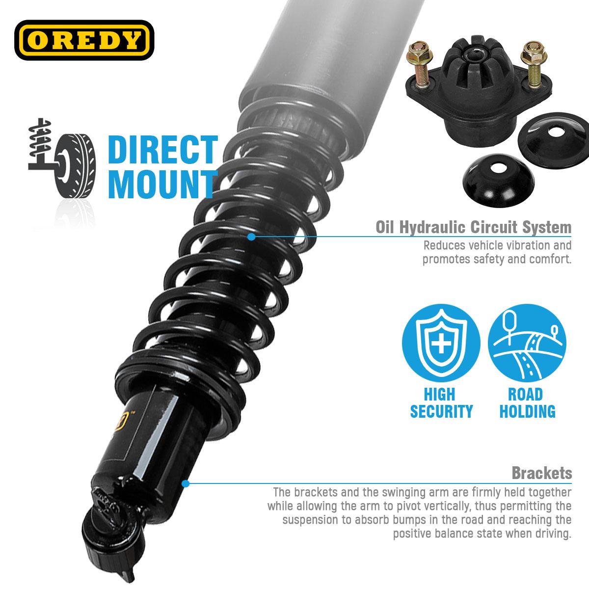 OREDY Rear Air to Shocks Springs Conversion Kit Assembly For Cadillac ...