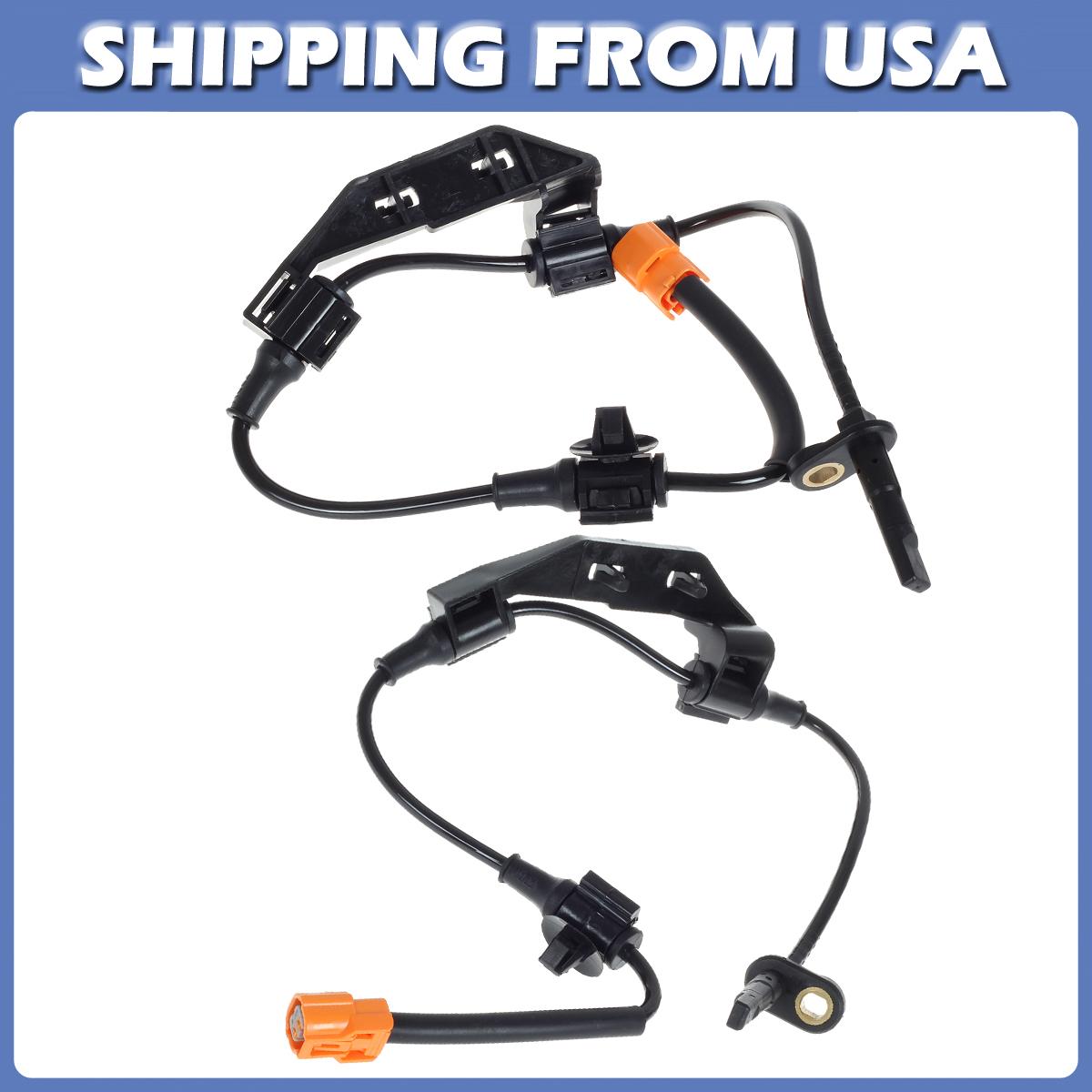 2x ABS Wheel Speed Sensor Rear Left /& Right For 2002 03 04 2005 2006 Honda CR-V
