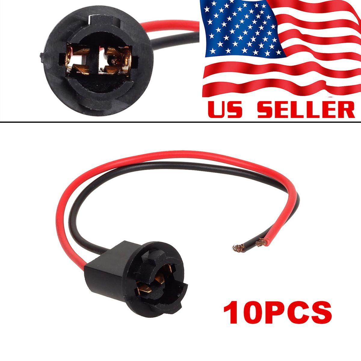t10 12 volt wire harness wiring library 12 Volt Fuel Tank 10pcs t10 harness plug connector wiring sockets pigtail 168 194 2825 175 w5w 921