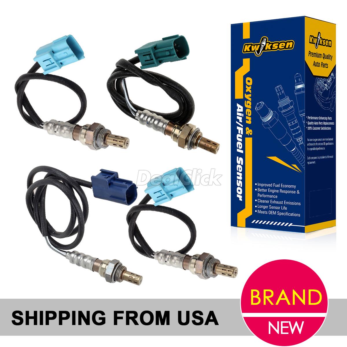 4 O2 Oxygen Sensor 1 /& 2 for Nissan Pathfinder 2004 3.5L Upstream Downstream