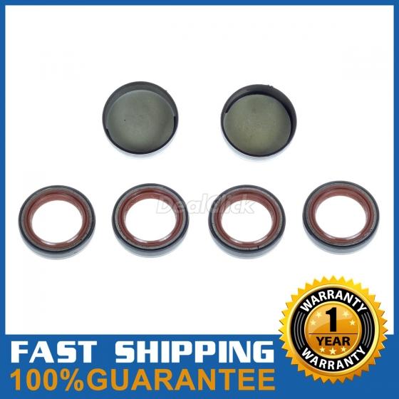 For Audi 2.8 V6 Engine Head Seal Valve Cover Cam Bore Plugs Camshaft Seal Kit