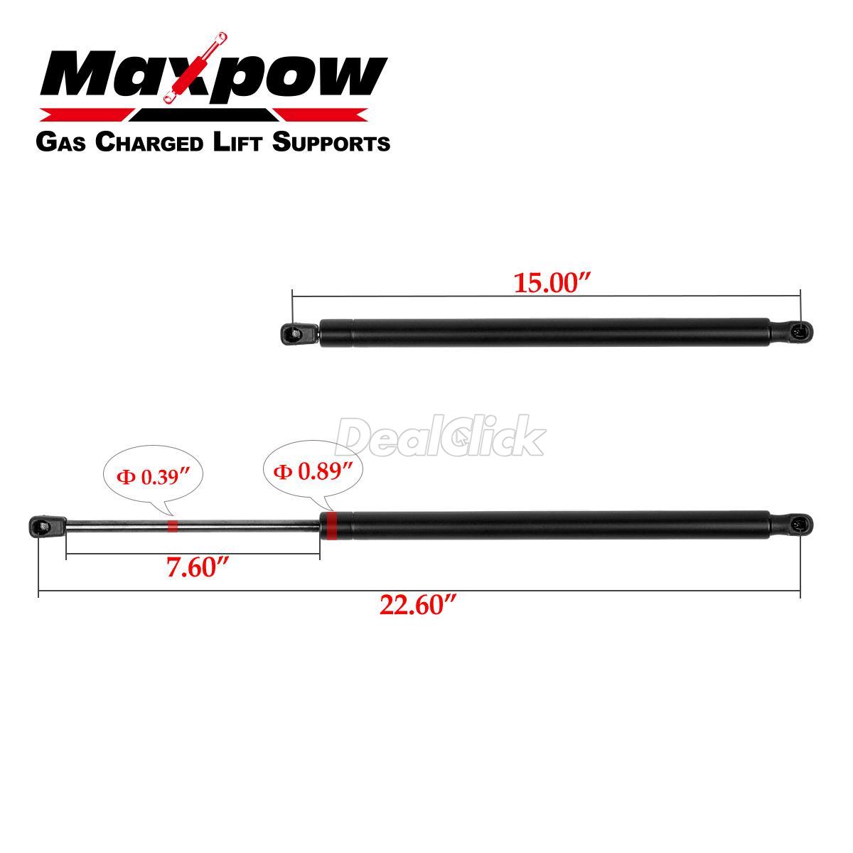 Qty 2 Liftgate SG230117 Gas Springs Lift Support Struts Fits 10-15 GMC Terrain