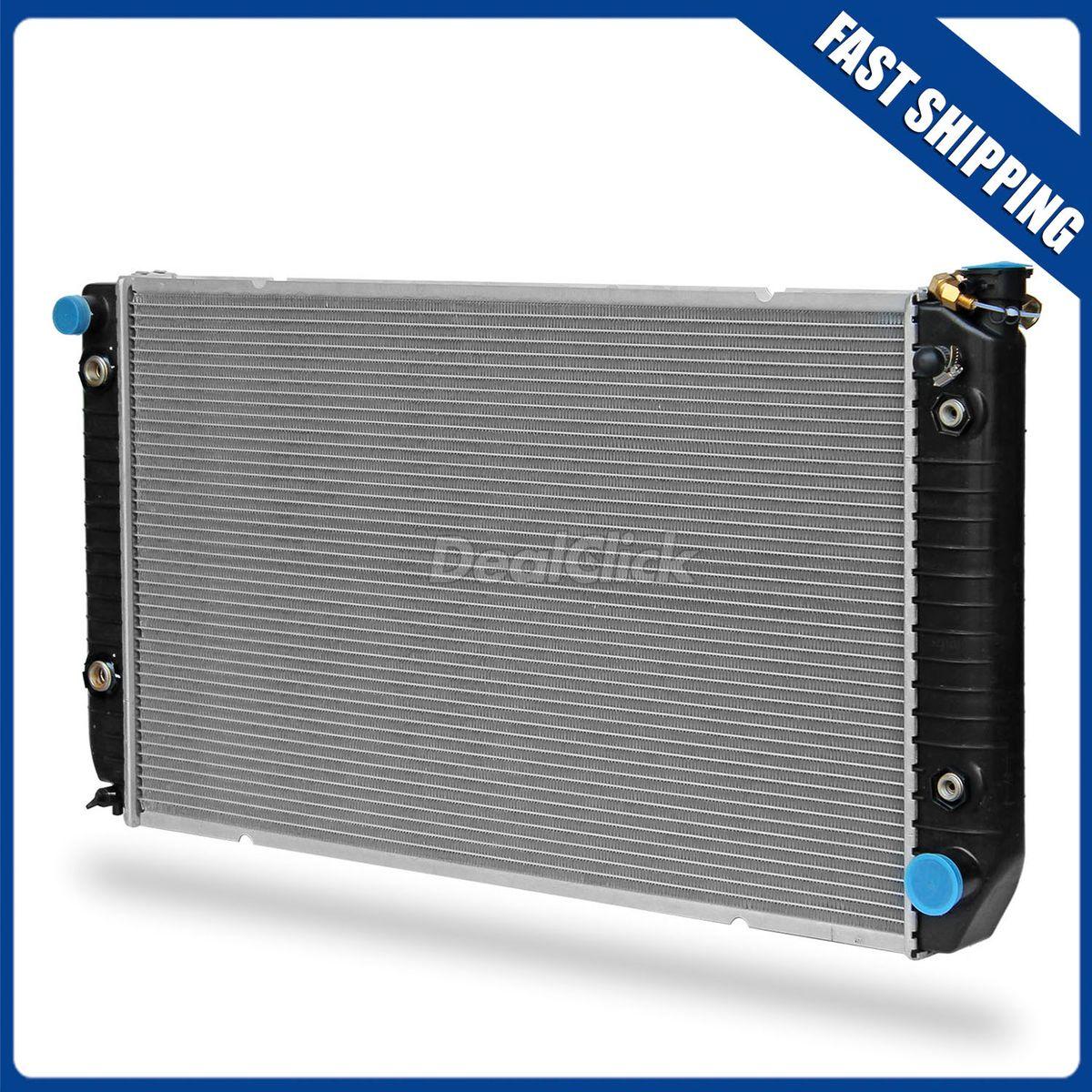 New 2 Row Aluminum Radiator for C2500 C3500 K2500 K3500 Suburban C3500Hd 7.4L V8