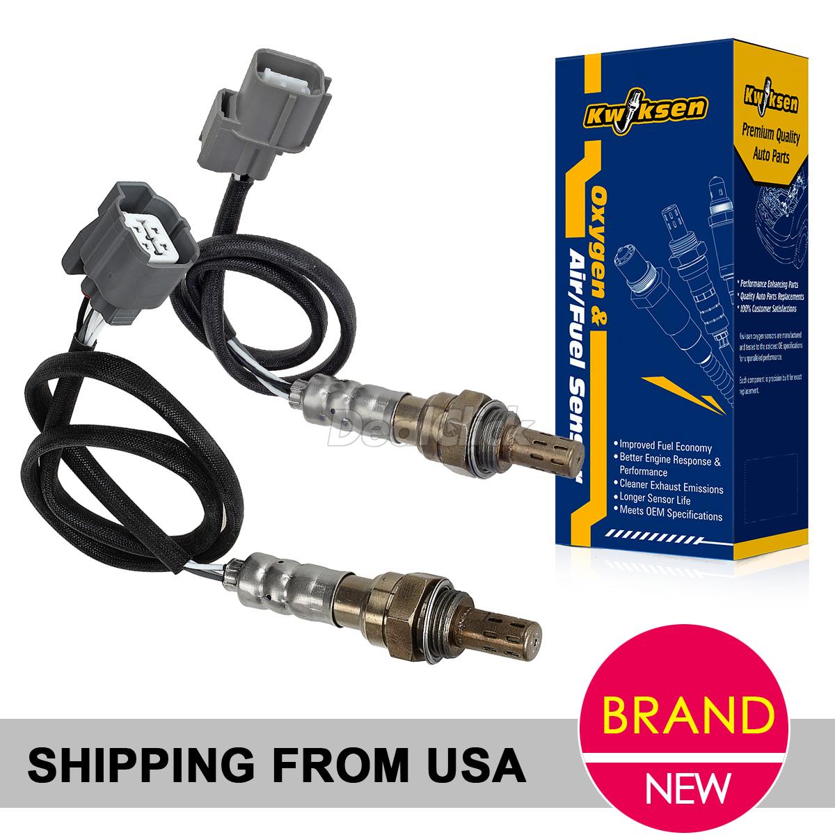 2Pcs Up /& Downstream Oxygen O2 Sensor For 2000 2001 2002 Honda Accord EX LX 3.0L