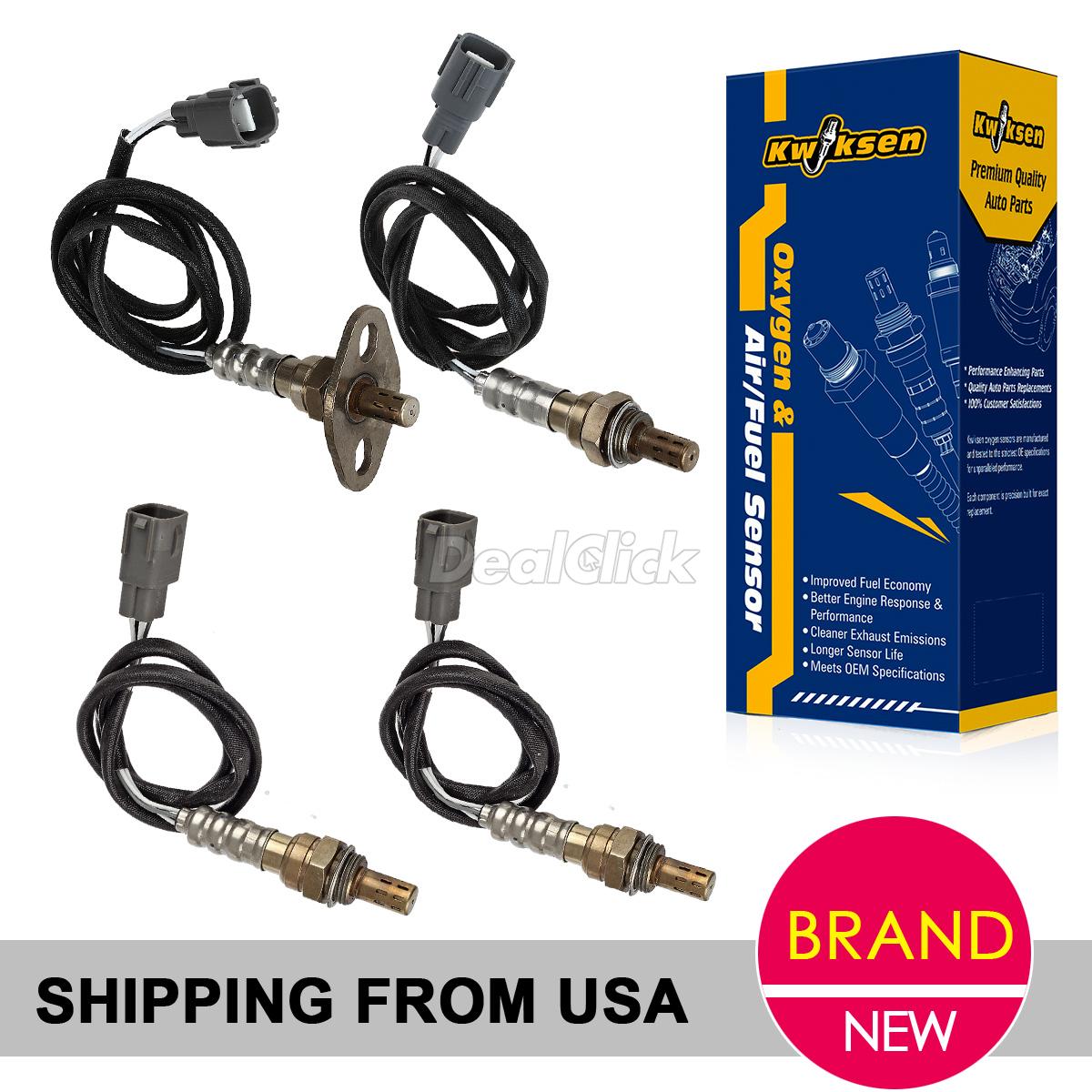 4Pcs O2 Oxygen Sensors For Lexus IS300 Up//Downstream I6 engine 3.0L 2001-2005