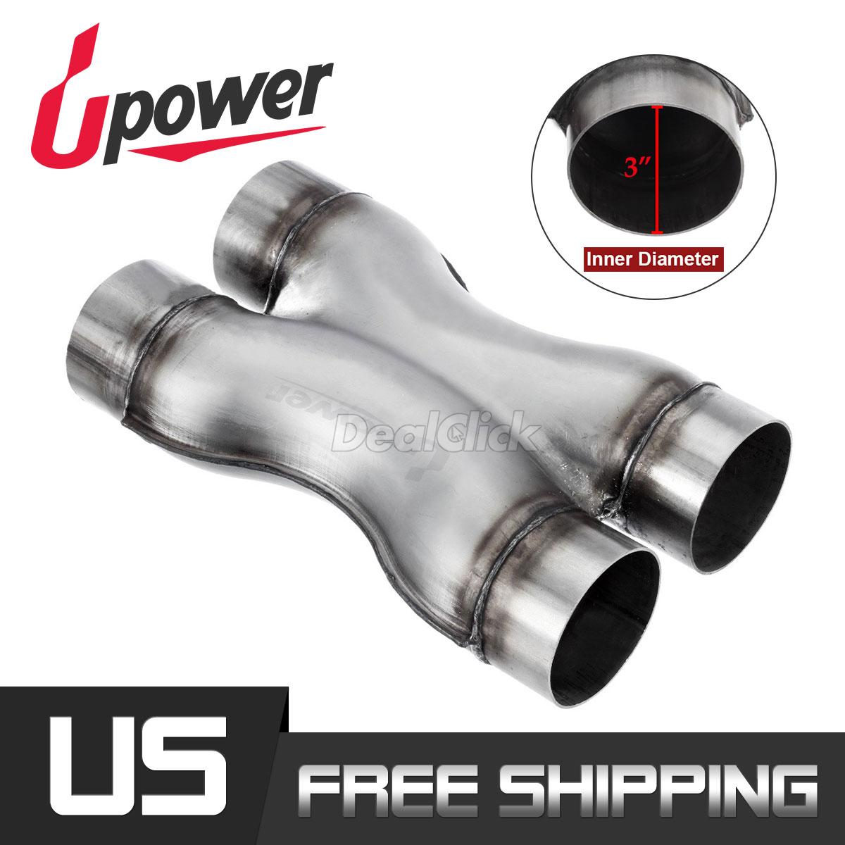 Auto Parts and Vehicles 3" Xpipe Universal 3.0 Xpipe X Pipe Aluminized