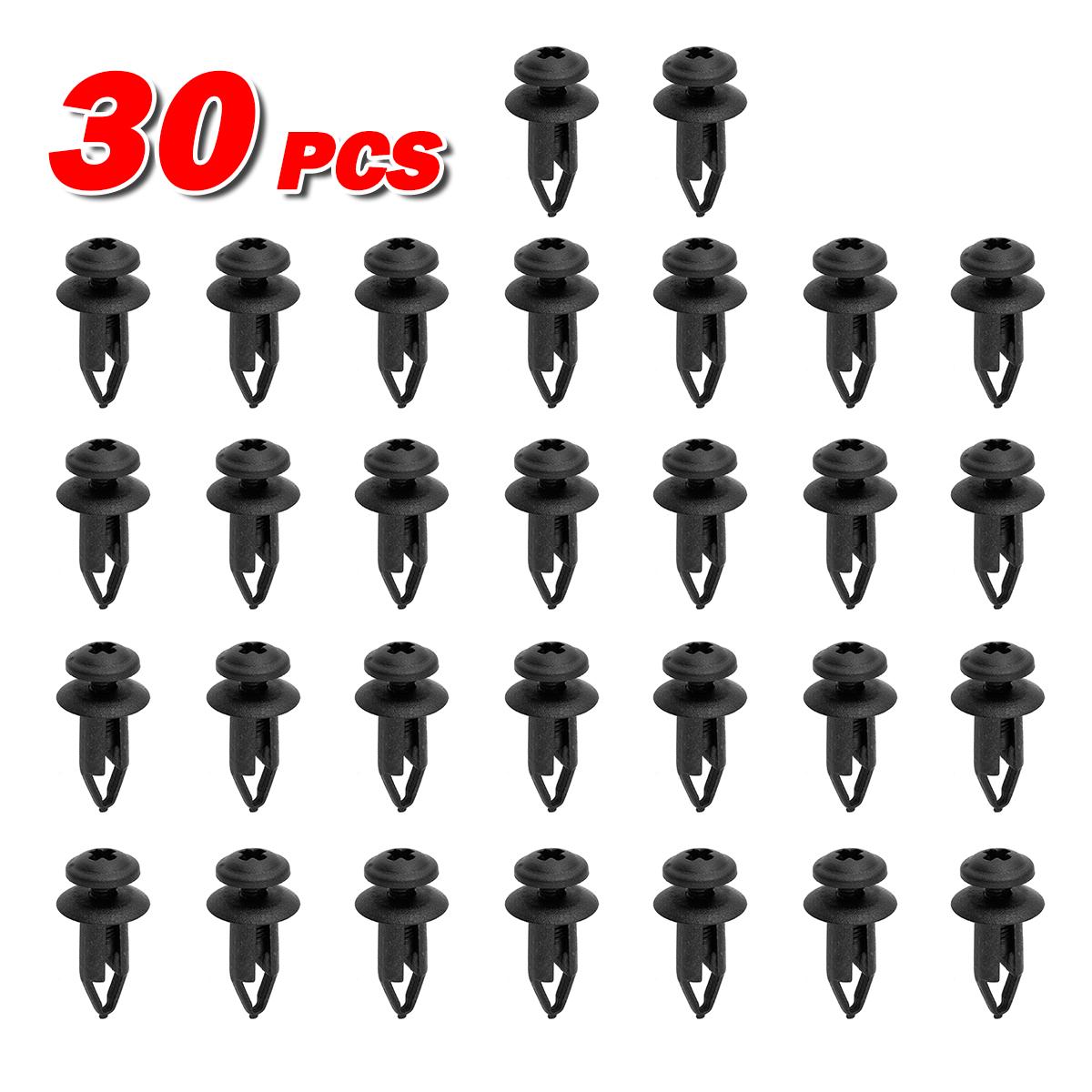 100pcs Rear Bumper Clips Retainer Fastener for 1997-2016 Nissan Altima Xterra