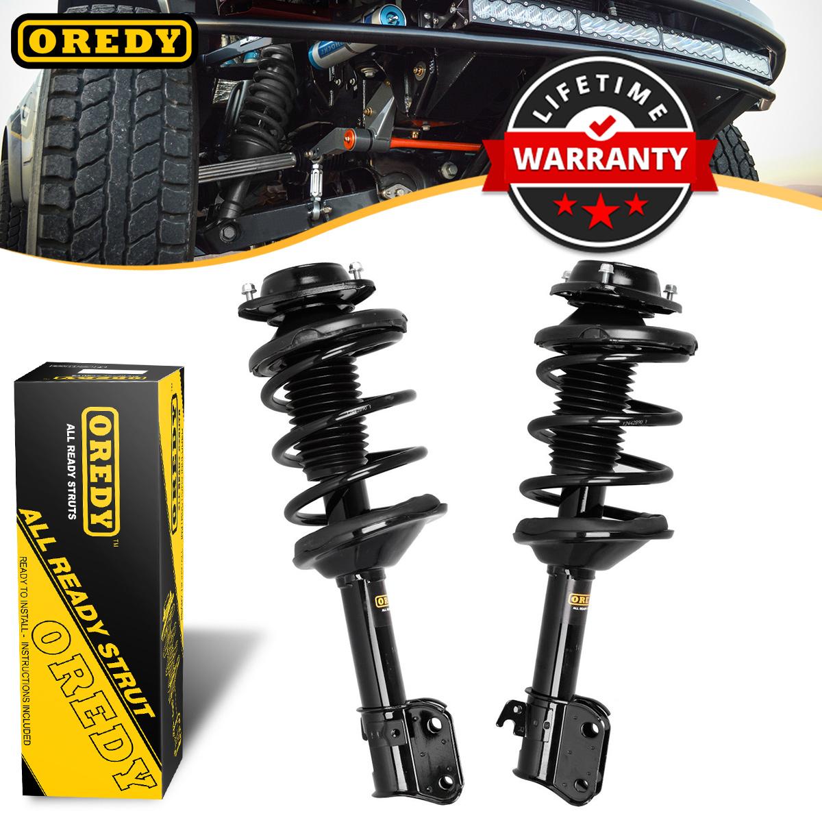 One Year Warranty 2008 for Subaru Impreza Front Premium Quality Suspension Strut and Coil Spring Assemblies for Both Left and Right Sides
