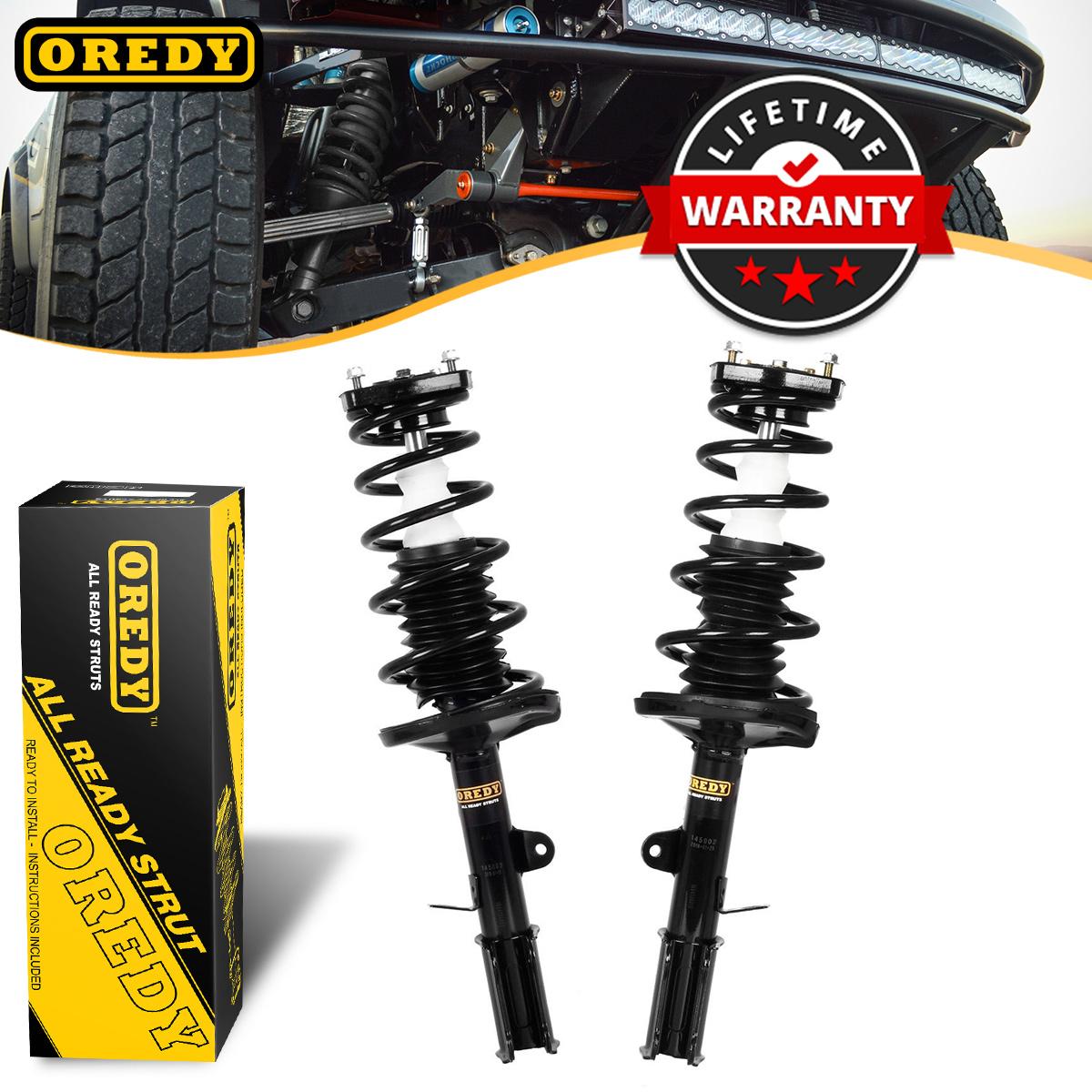 Rear Struts & Springs Left & Right Pair Set for 93-02 Toyota Corolla Chevy Prizm 