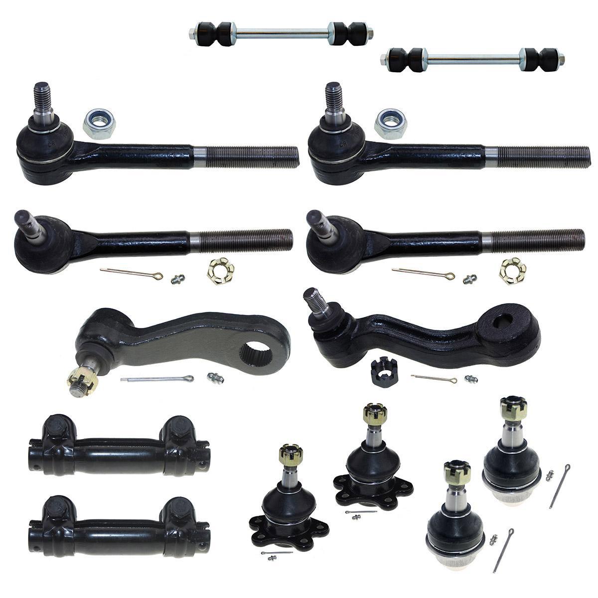 14PCS Front Suspension Kit Tie Rod End for 1995-2000 CHEVROLET TAHOE ...