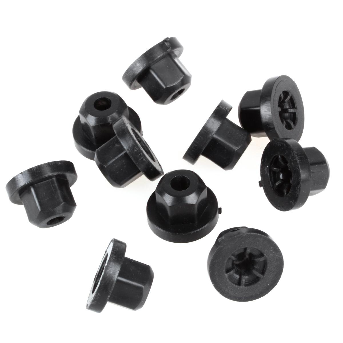 10pcs Bumper Trim Panel Air Condition Plastic Retainer Nut for E30 E32 E34 E36