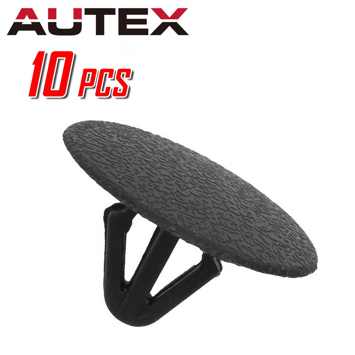 30pcs Drip Rail Moulding Plastic Push Retainer Rivet for 1992-2005 Honda Civic