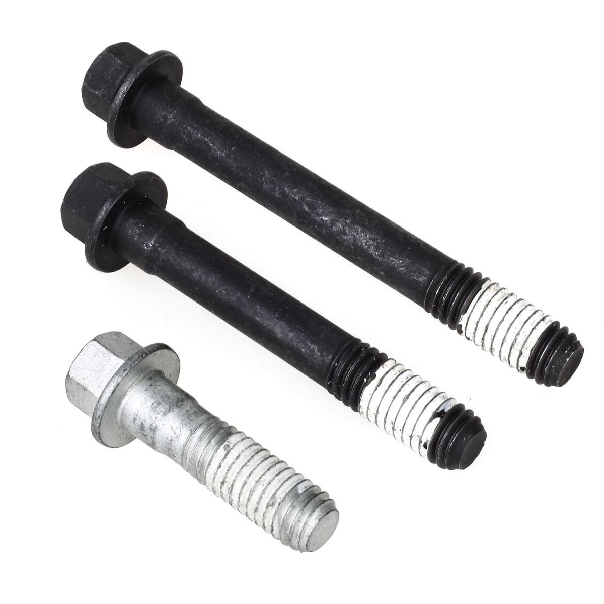 Long Water Pump GRADE 8! SBC 283 305 327 350 383 ENGINE BOLT KIT SET Headers