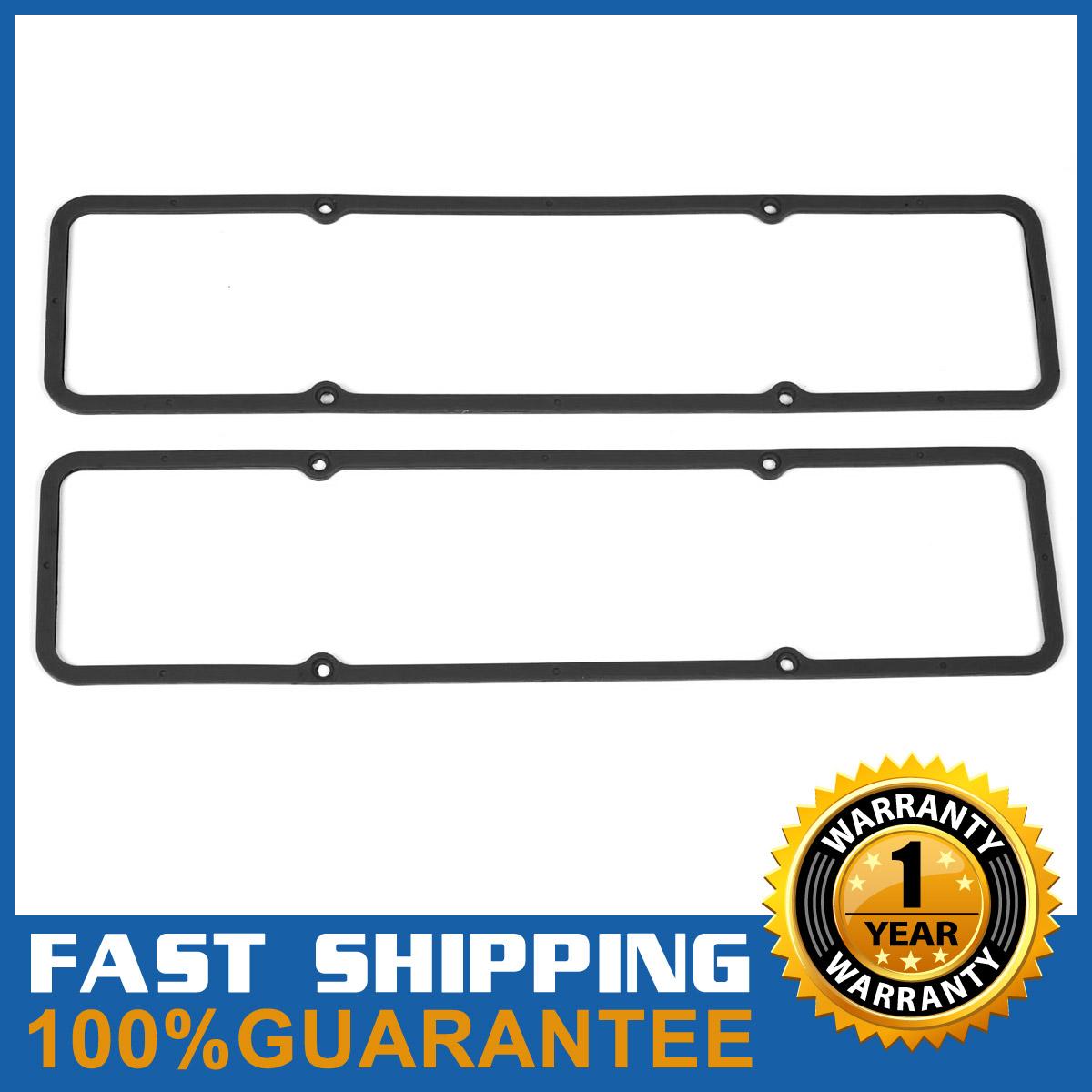 For SBC Small Block Chevy Steel Rubber Valve Cover Gaskets 7484BOX