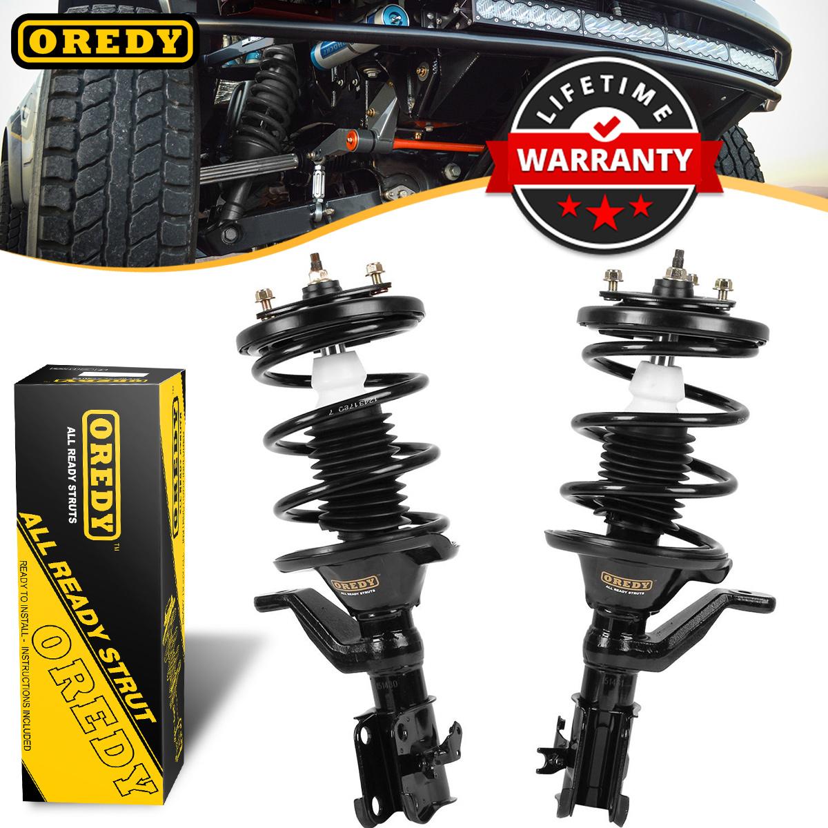 2 New Honda Civic Front Complete Struts Lifetime Warranty Free Shipping