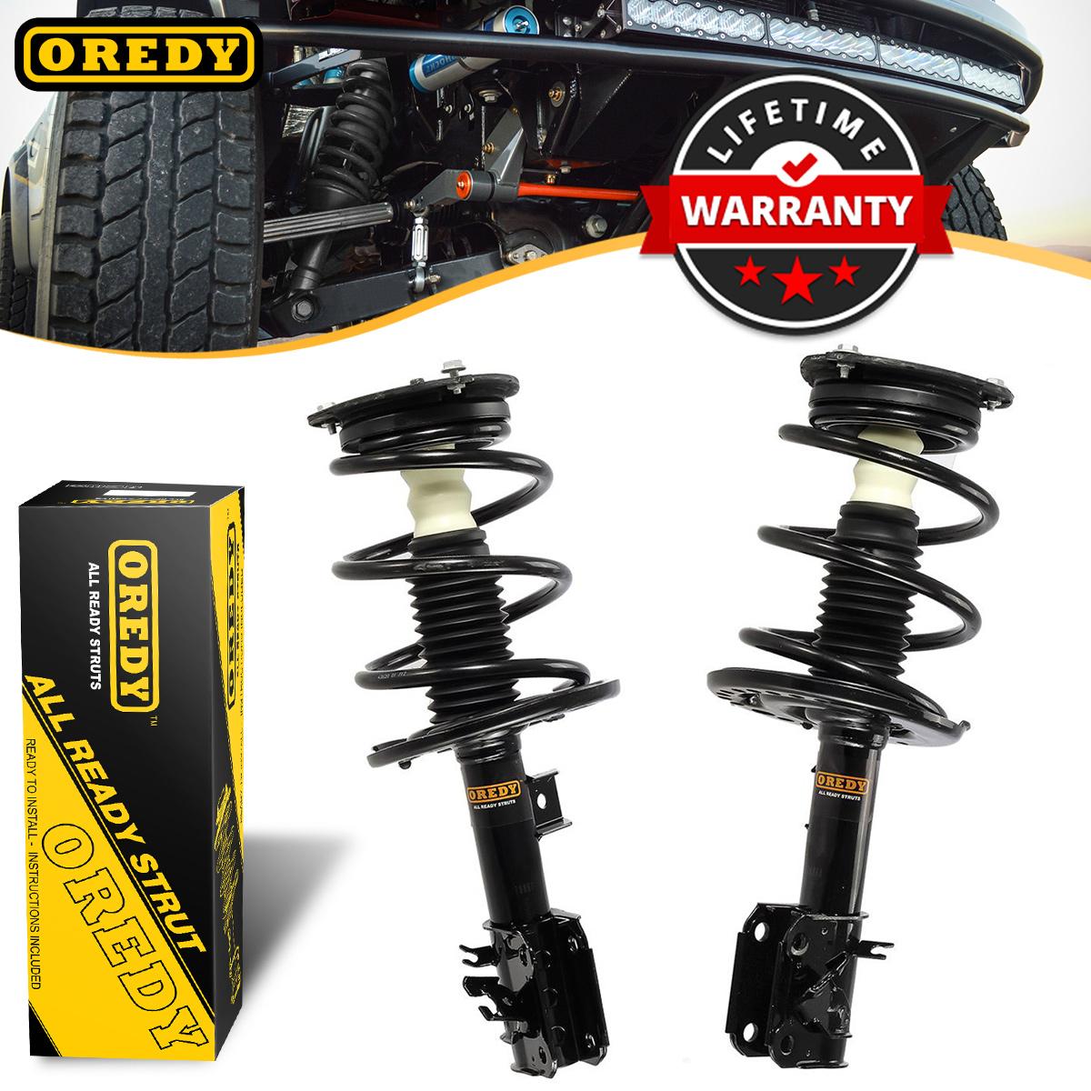 Front Quick Complete Struts /& Coil Spring Assemblies Compatible with 2009-2014 Honda Fit Pair