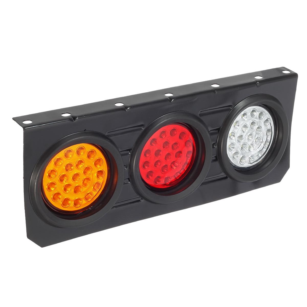 2 63 Led Truck Trailer Stop Turn Tail Lights With Iron