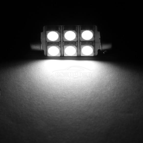 Auto Parts Accessories 8x Premium Xenon White Led Lights