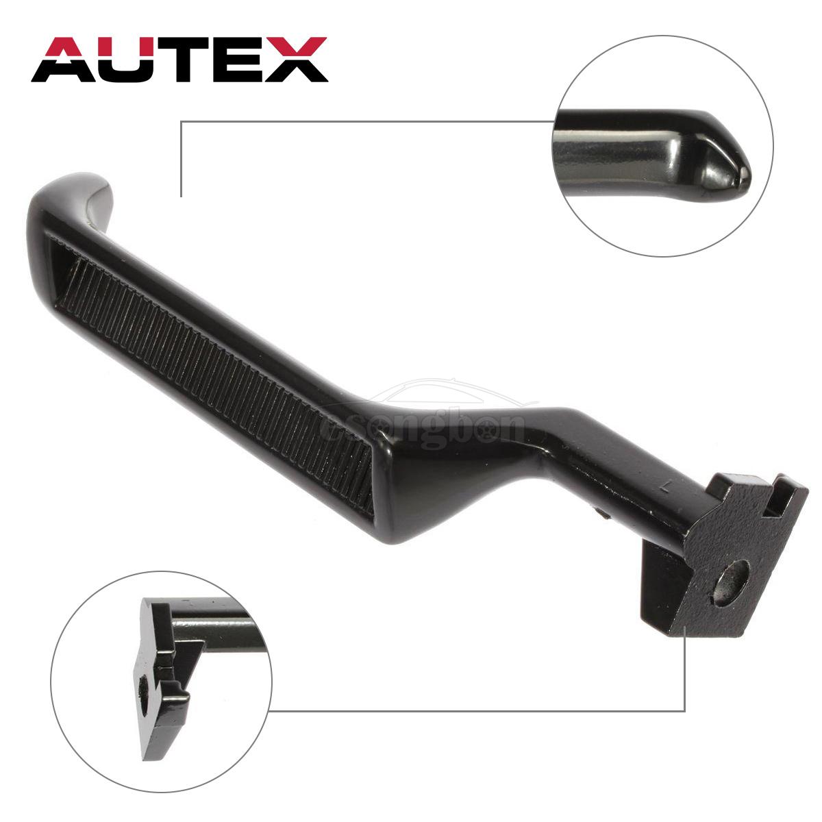 New Outside Door Handle Smooth Black Rear Left Exterior Driver Side LH