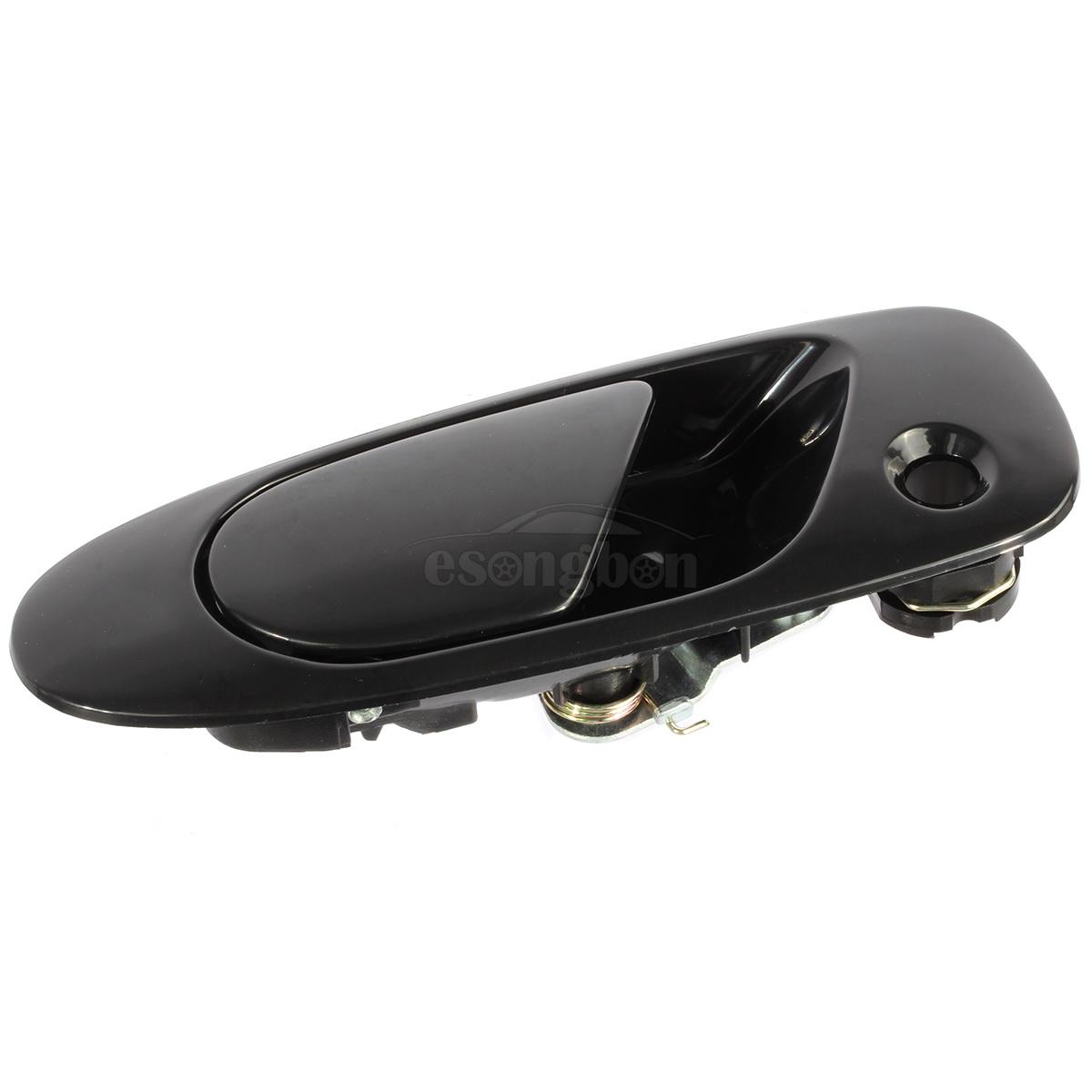 1Pc Black Front Left Side Outside Outer Door Handle for 1Pc Black Front Left Side Outside Outer Door Handle for