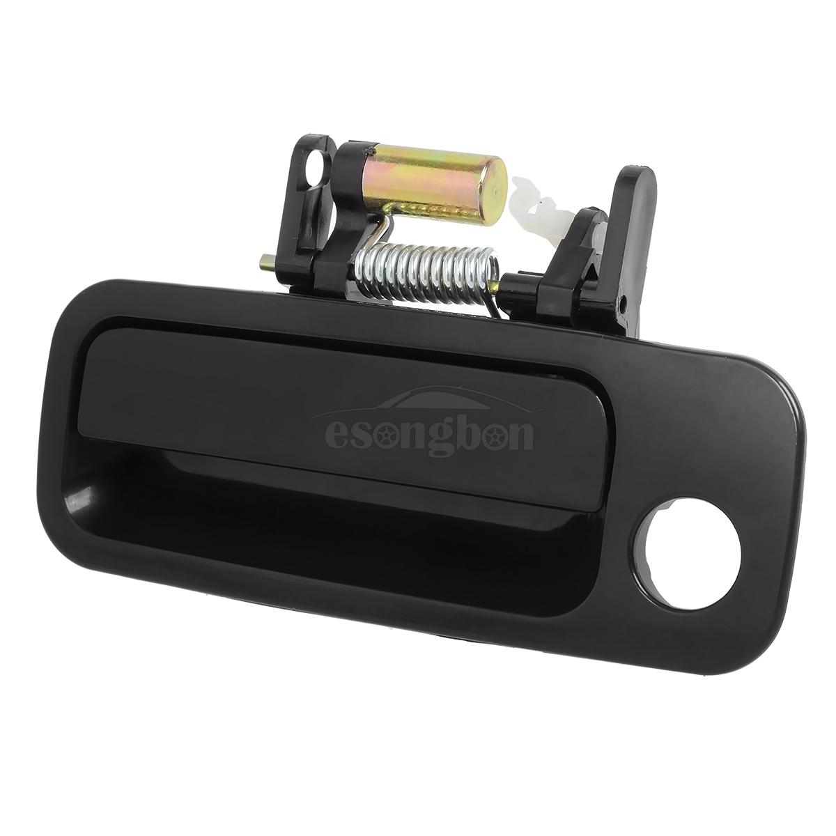 For 97-01 Camry 1Pc Door Handle BlackExterior Rear Right Side