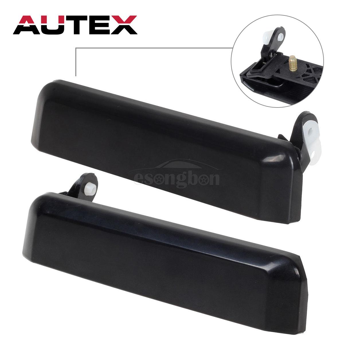 NEW SET OF 2 OUTSIDE DOOR HANDLE FITS 1987-1995 NISSAN PATHFINDER NI1310102