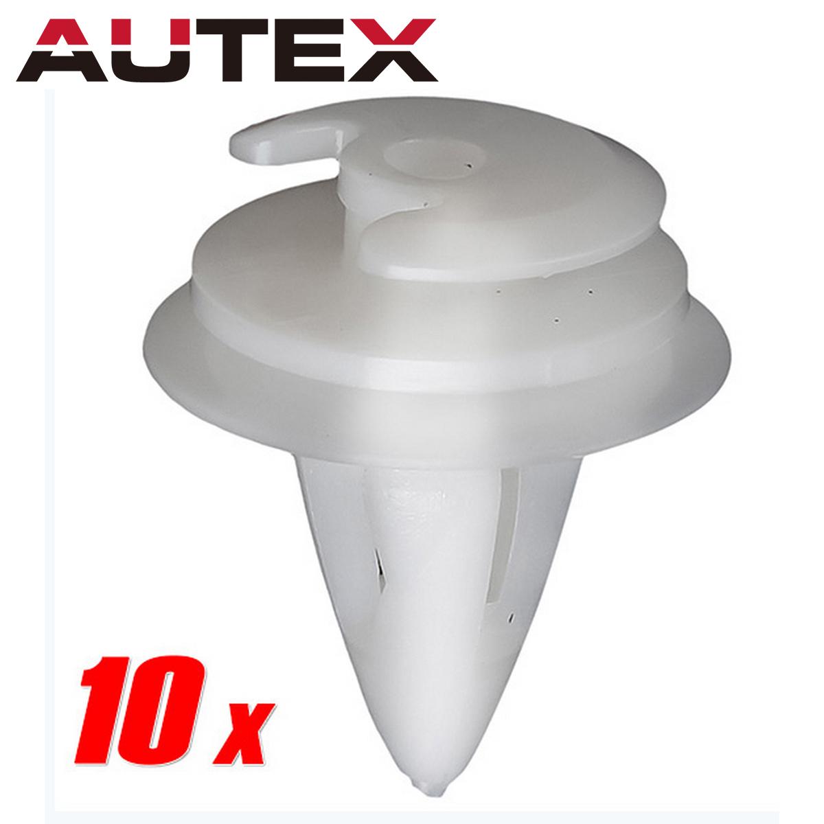 10pcs Door Trim Panel Side Airbag Plastic Retainer Push Rivet for BMW