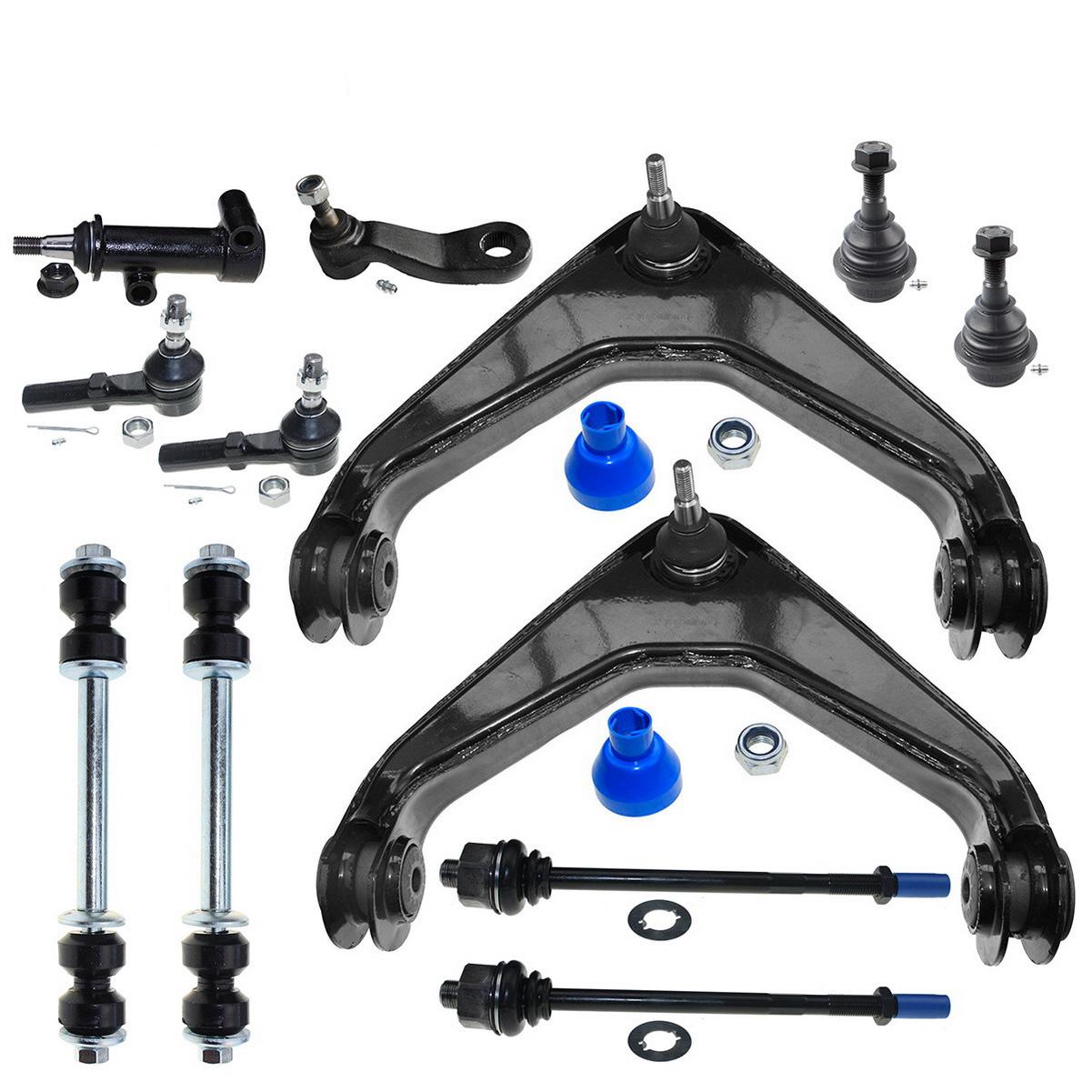 DLZ 2 Pcs Front Upper Control Arm Ball Joint Assembly Compatible with ...