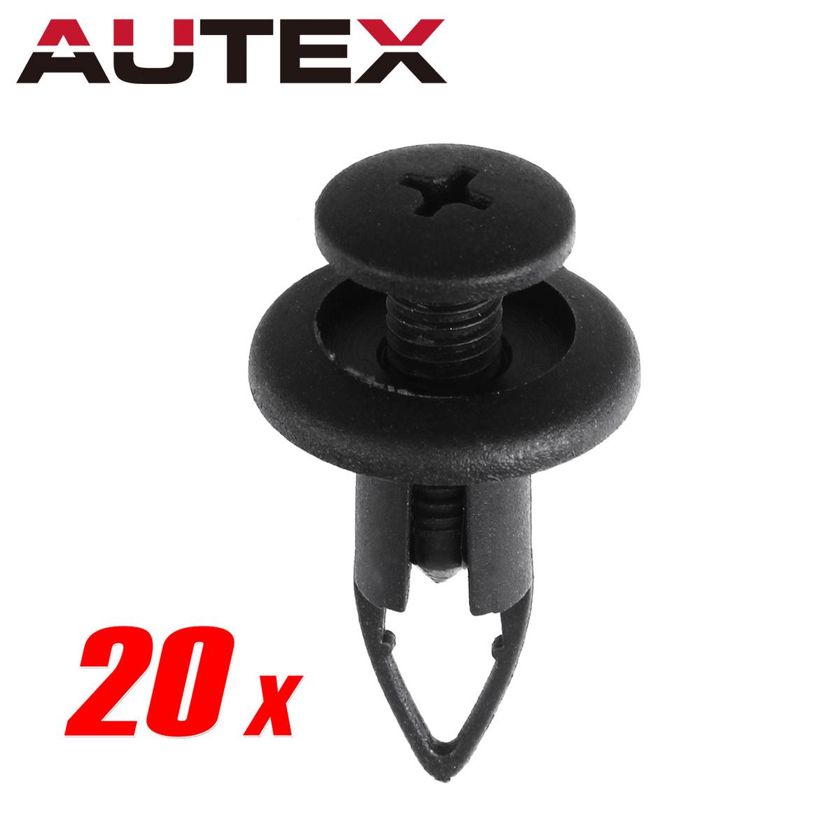 50 Rear Fender Bumper Hood Cover Spoiler Clip Retainer Fastener for Lexus LS400