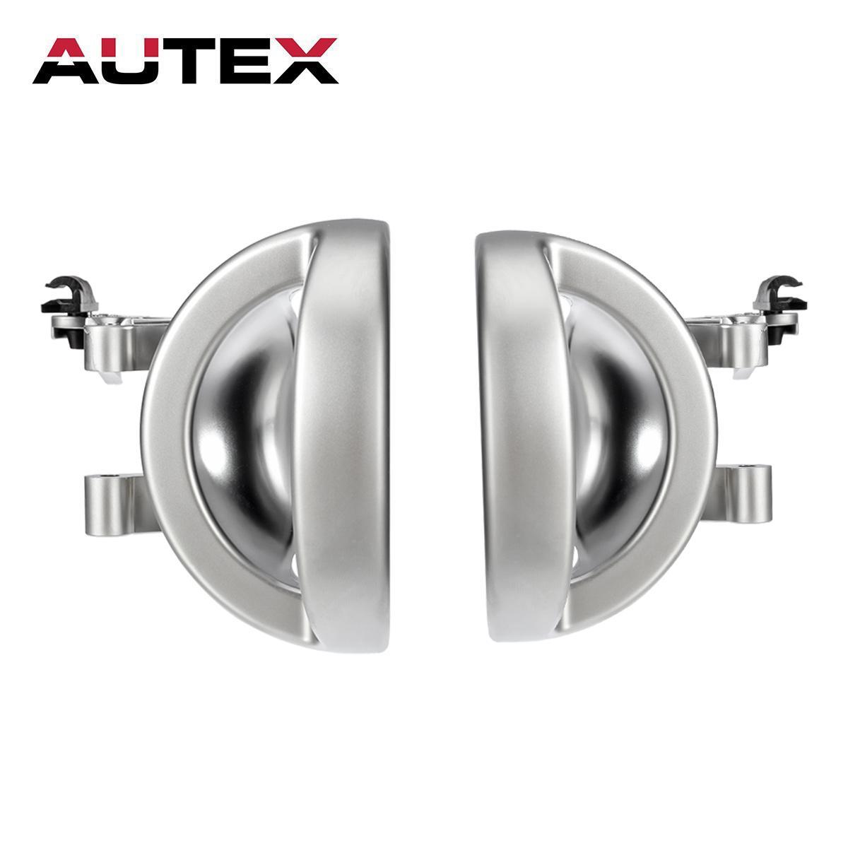 2pcs Chrome Interior Left Right Front Rear Door Handle For