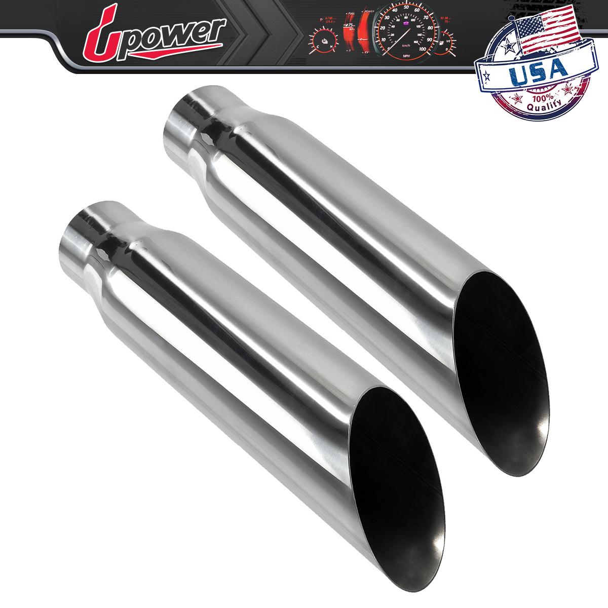 3 inlet 4 outlet exhaust tip