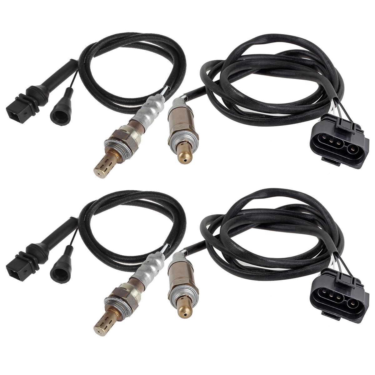 2 Front + 2 Rear Oxygen O2 Sensor PreCat/Post For Audi Cabriolet 19941998 2.8L eBay